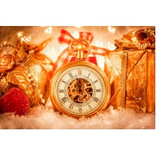 1603 vafa Orologiu auriu de Revelion 30x20cm